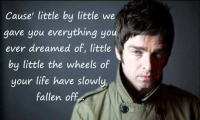 Текст и перевод песни Oasis - Little by little